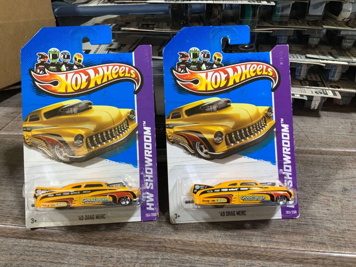 HOT WHEELS MERCURY '49 MERC DRAG HARDNOSE HIROHATA