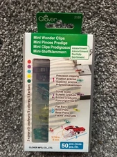 Clover Mini Wonder Clips 50pc