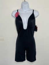 NWT SPANX Women's XL Suit Your Fancy Plunge Low-Back Mid-Thigh Bodysuit 10157R