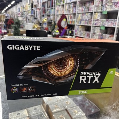 GIGABYTE NVIDIA GeForce RTX 3060 12GB GDDR6 Graphics Card (GV