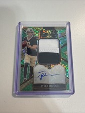 2025 Select Prizm Green Tyler Shough RPA Rookie PATCH AUTO RC /5 SAINTS