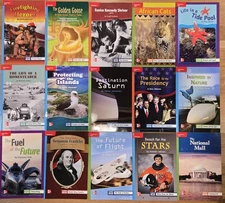 Lot Of 15 Titles Grade 3 McGraw-Hill Leveled Readers Classroom-Homeschool 