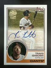 2022 Topps Archives - 1983 Fan Favorites Autographs Travis Ishikawa MINT+