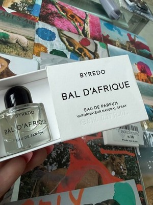 BYREDO Bal d'Afrique Viviane Sassen Postcard Set + 8ml EDP Mini Perfume 2020