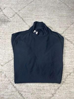 Long Sleeve Homme Under Armour Compression Noir | Taille S | Très Bon État | MV1 - Photo 1/4