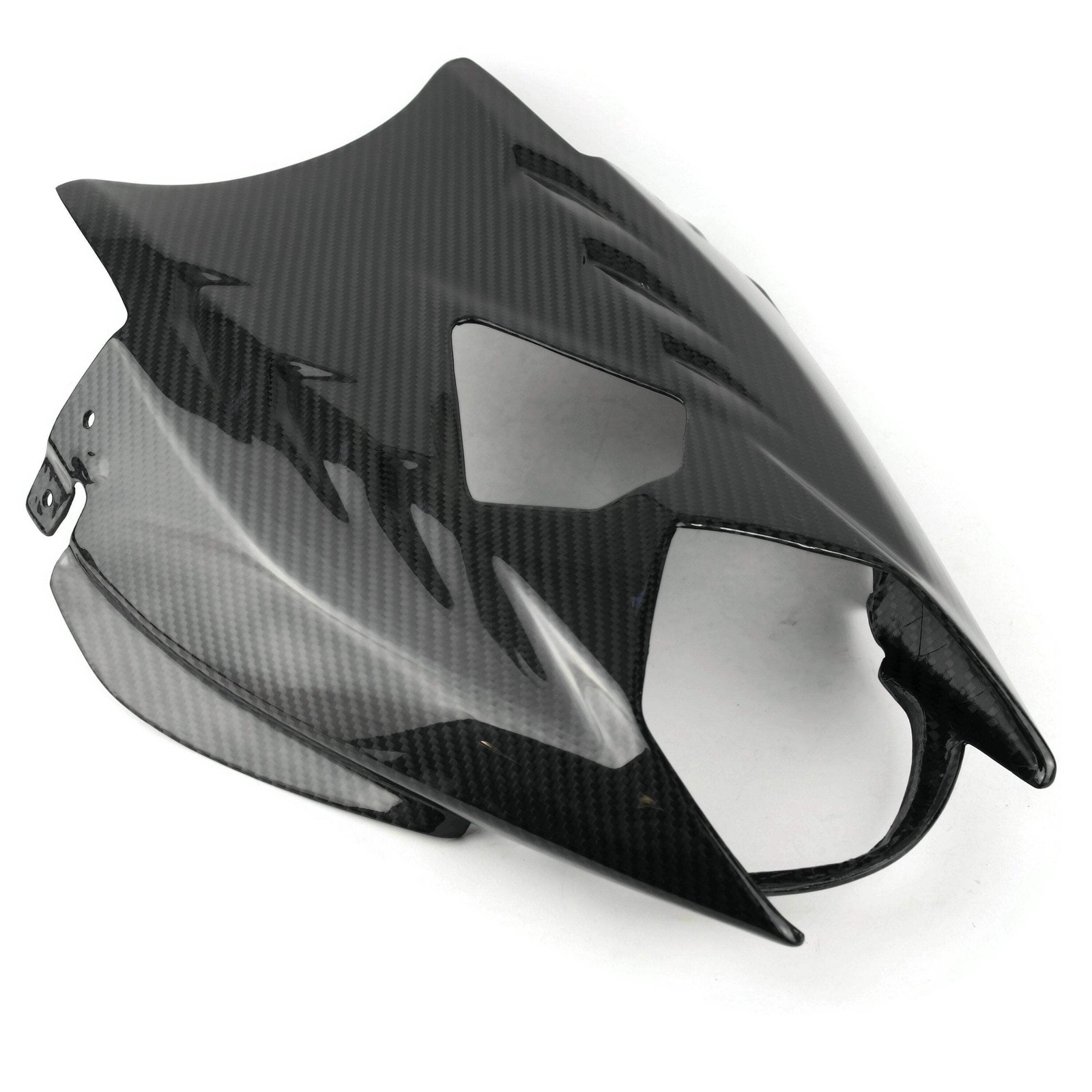 Remplacez le plastique par ce cache sous selle Triumph Street Triple 765 en carbone rigide