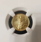 1990 AMERICAN EAGLE G$5 1/10th Oz. - NGC - MS70