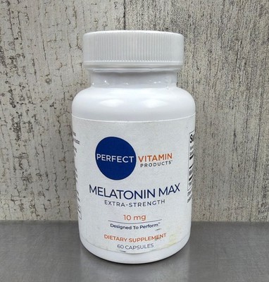 Perfect Vitamin Products Melatonin Max 10 mg - 60 Capsules