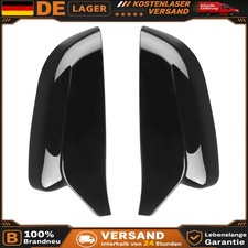Spiegelkappen Glanz Schwarz für BMW 5er G30 G31 7er G11 G12 3er G20 G21 Paar
