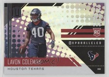 2018 Panini Unparalleled Rookie Lavon Coleman #269 0l2