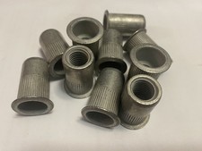 200-PCS M12 -1.75 STEEL NUTSERT RIVNUT RIVETNUT TRIVALENT ZINC Coated
