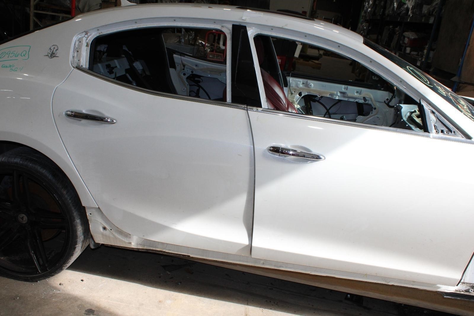 Maserati Ghibli 2014-2020 Rear Right Door framework White