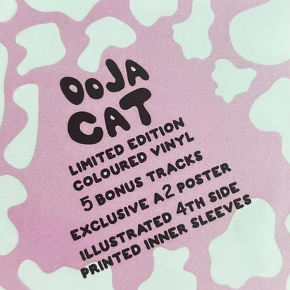 DOJA CAT - Amala Deluxe Coloured Import w/ A2 Size 2LP Poster Vinyl New & Sealed - Image 2 of 3