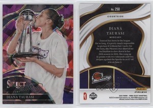 2024 Panini Select WNBA Courtside Purple Ice Prizm /149 Diana Taurasi #250