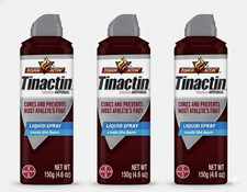 (3 PACK) Tinactin Liquid Foot Spray, 4.6 Oz