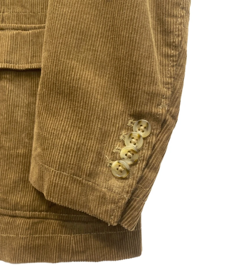 Engineered Garments Mens Corduroy Jacket Brown XS Made in USA - Image 4 of 4