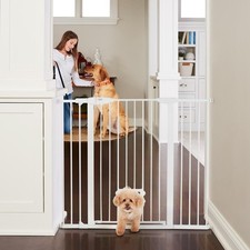 MYPET EasyPass Extra Tall  Wide Walk Thru Pet Gate: 29.75  - 52  Wi