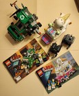 The LEGO Movie Set Lot Complete Trash Chomper 70805  Ice Cream Machine 70804