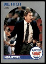 1990-91 Hoops Bill Fitch New Jersey Nets #321