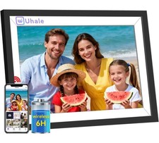 Battery Power Digital Photo Frame,UHALE 10.1'' 1920x1080 HD IPS Touch Screen,...