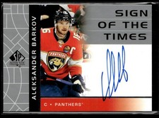 2022-23 SP Authentic 2002-03 Retro Sign of the Times Aleksander Barkov Auto
