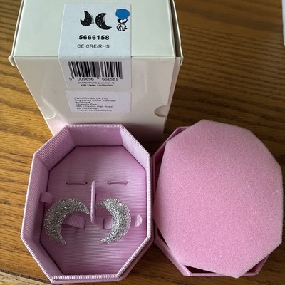 SWAROVSKI Sublima Luna Mond Ohrclips Silber rhodiniert 5666158 230£