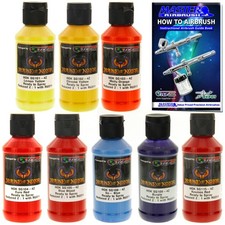 House Of Kolor 4oz 8 Color Kit Shimrin Graphic Color Solid Basecoat Paint