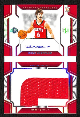 2024 Panini National Treasures Reed Sheppard Rookie Jumbo Booklet /15 #RJB-SHP