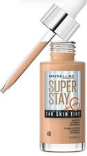 Maybelline Super Stay Skin Tint Foundation With Vitamin C 24H Wear Shade 48 NEW