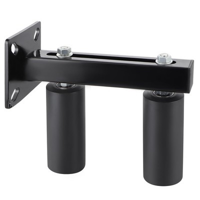 Slide Gate Guide Roller, 6'' UHMW Hard Nylon Guider, Adjustable Sliding Gate S...