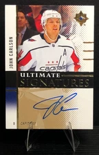 2024-25 UD Ultimate Collection Ultimate Signatures John Carlson Auto #US-JC