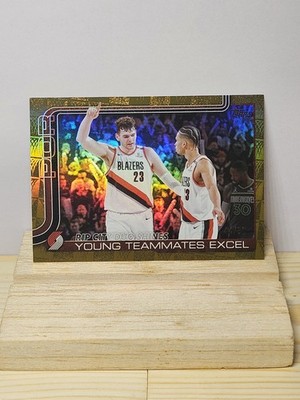 Gold Tip Off Foil Young Teammates Excel /50 Topps Flagship