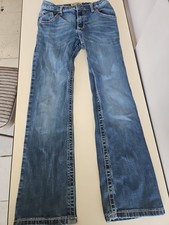 Wrangler 20x Bootcut Jeans Boys 14 Reg Blue Denim Cowboy Western Ranch