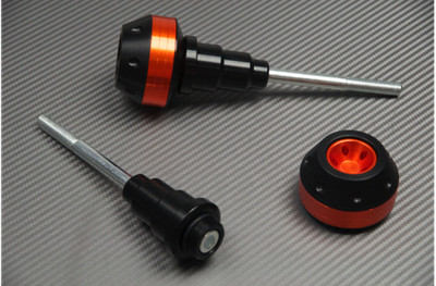 Schutzpads Farbe Orange für Kawasaki Z1000 Z-1000 2014-2016