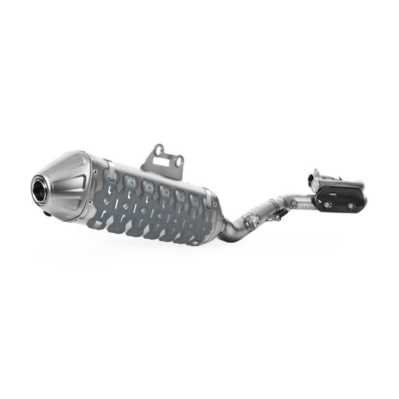 Protection de silencieux POLISPORT Armadillo Extreme gris nardo pour moto enduro