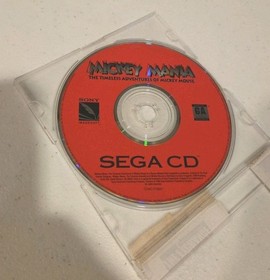 Mickey Mania: The Timeless Adventures of Mickey Mouse (Sega CD, 1994) Disc Only