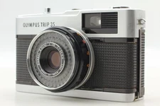 [Near MINT] Olympus Trip 35 Silver 35mm Point Shoot Film Camera From JAPAN