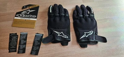 Alpinestars Copper Handschuhe, Schwarz Weiß, Größe S, gebraucht seit ca. 1 Jahr - Bild 1 von 4
