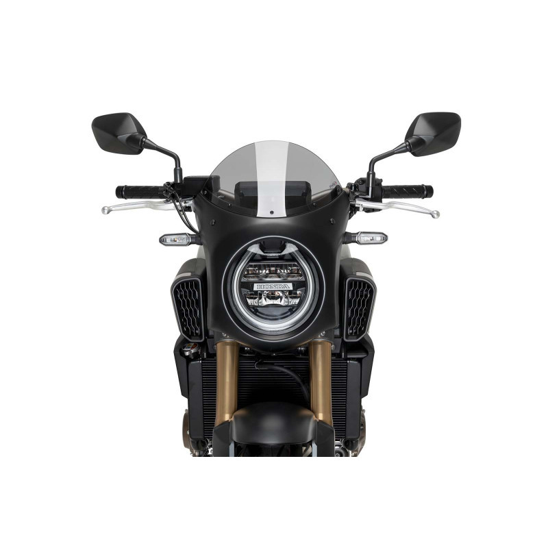 PUIG CUPOLINO SEMICARENATO PER HONDA CB650R NEO SPORTS CAFE ECLUTCH 24-25 FUME C