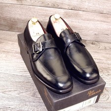 * Nuevo de Lote Antiguo * $325 Allen Edmonds MILAN Monkstrap 10.5 B Negro Estrecho * Añadir $15 Árboles Nuevos
