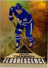 2019-20 Upper Deck Fluorescence Gold 076/150 Dmytro Timashov #F-4 Rookie RC