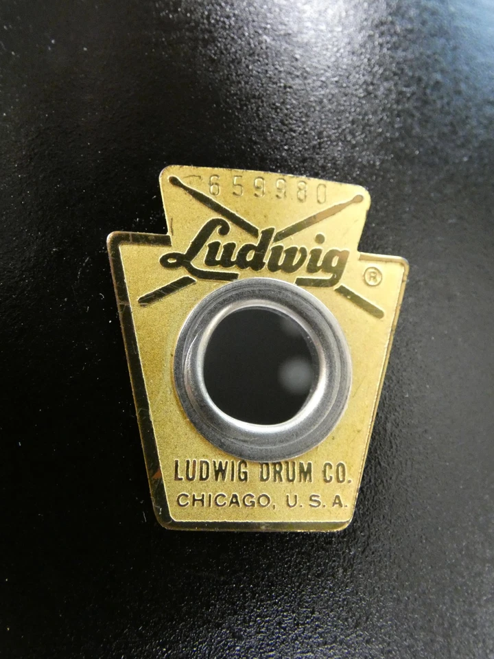 Ludwig Concert Toms 6", 8", 10", 12" con soportes - Acabado negro - Años 70 Foto 3 de 4