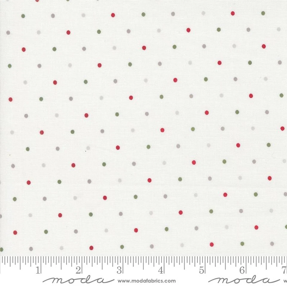 Moda Fabrics (5230-38) Magic Dot Christmas 5230 38 Moda #1 - Image 2 of 2