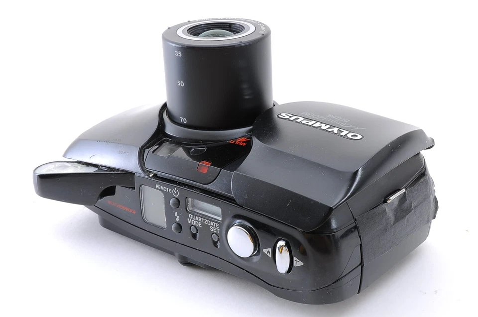 [Near MINT  All works} Olympus mju Zoom Deluxe Point&Shoot 35mm Film Camera #286 - Image 3 of 4