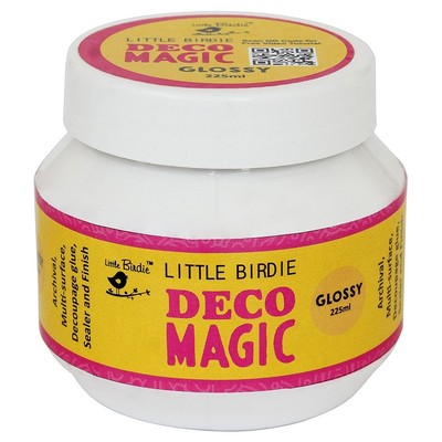 3 Pack Little Birdie Deco Magic Glue 225ml-Glossy CR67655