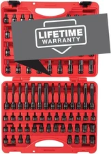 Sunex 3569 3/8" Dr. Master Hex Bit Impact Socket Set (84 Piece) 84-piece 