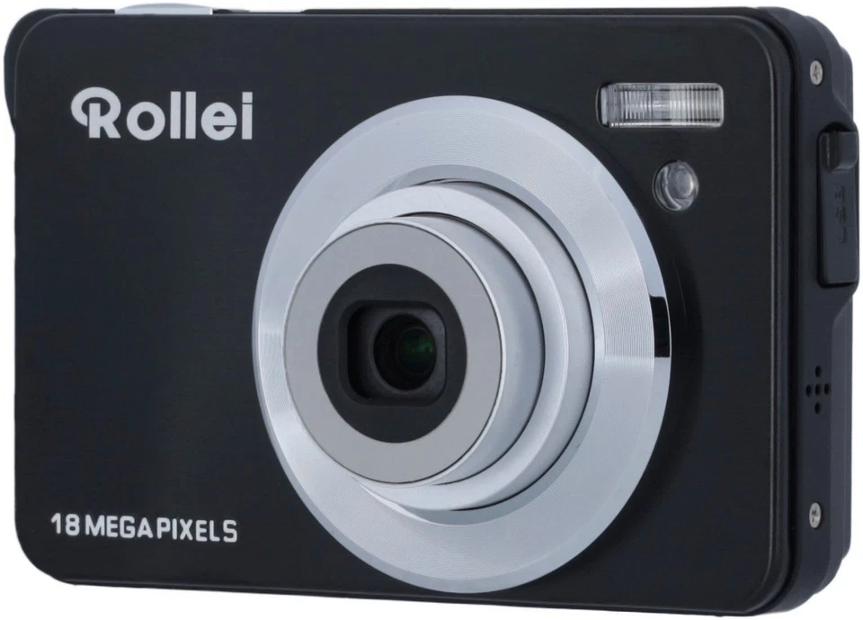 ROLLEI Digitalkamera Compactline 880 Kompaktkamera 18MP FullHD schwarz B-WARE - Bild 4 von 4