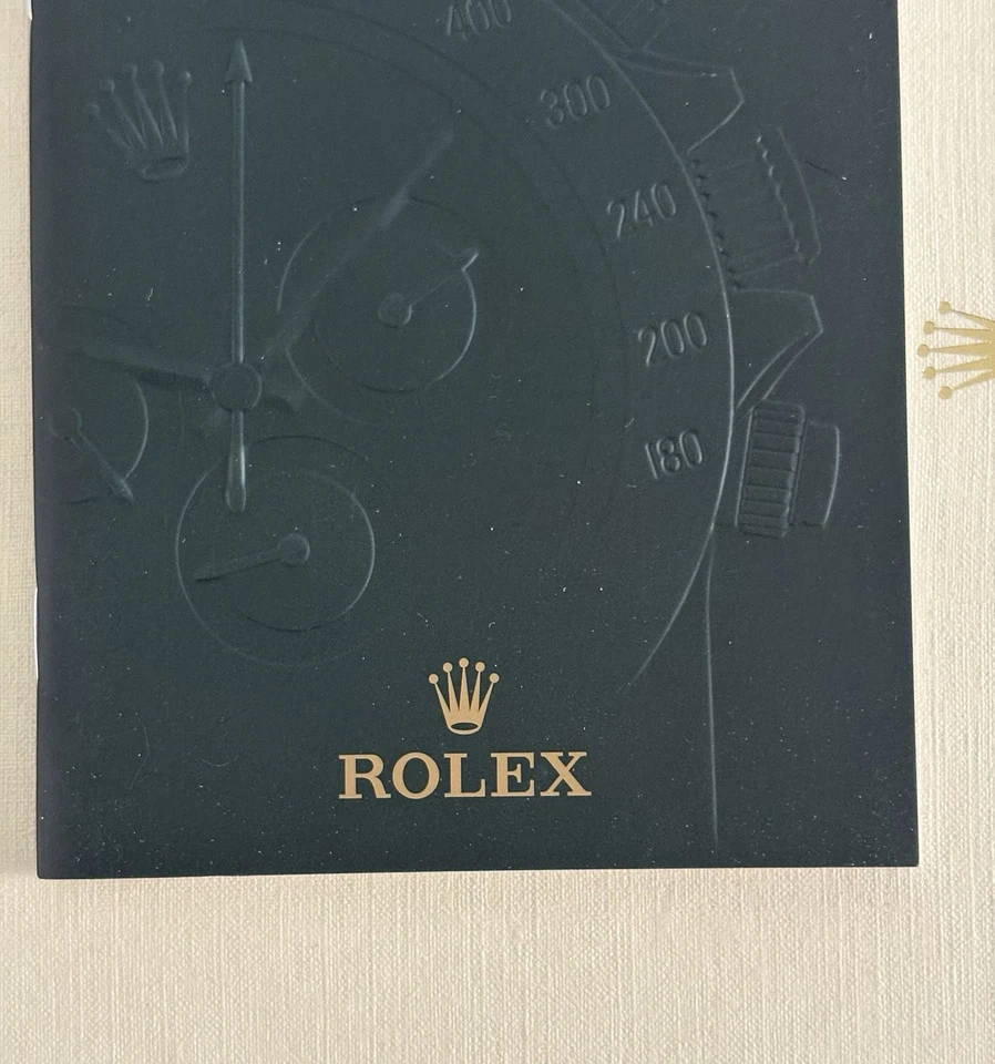 Rolex Daytona Booklet Libretto 555.49 - 10.2011 Chinese Originale Genuine - Immagine 2 di 4