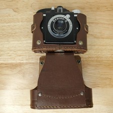 Vintage Whitehouse Beacon 2 Film Camera W/ Case Untested For Parts Or Repair