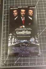 Goodfellas 1991 VHS NEW SEALED Warner Brothers Watermark Deniro Pesci Liotta